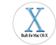 Built for Mac OS X Logo
