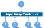Multiple/Five Tape Duplication System